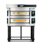 Moretti Forni - SerieS Double Deck Oven on Stand - COMP S140E/2/S