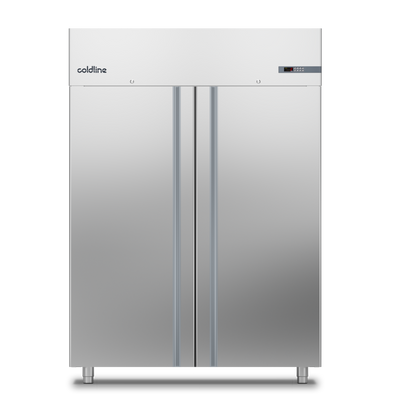 Coldline - Double Door Upright Smart Cabinet Freezer 1400Lt - A140/2BE