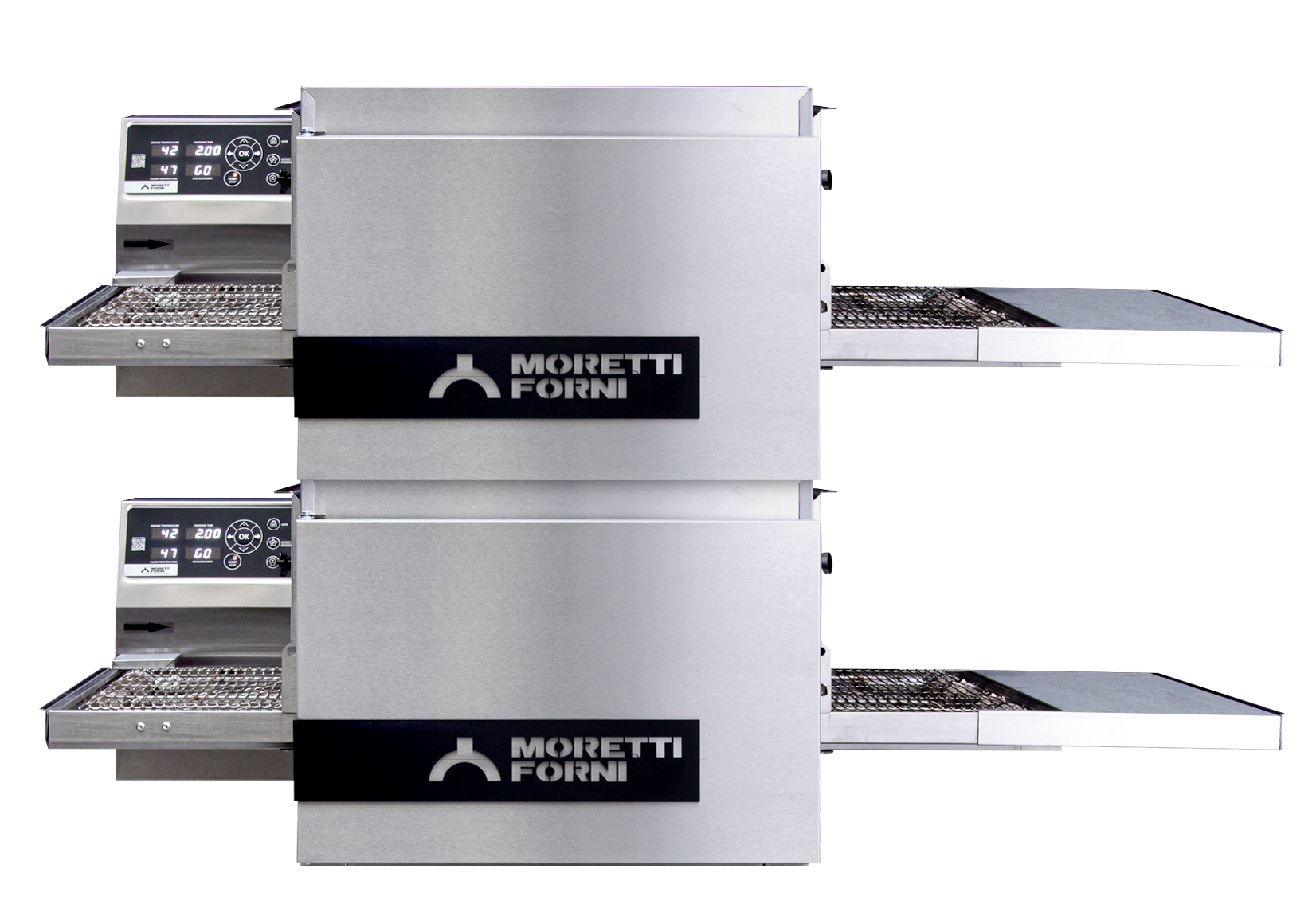 Moretti Forni - Double Chamber Electric Benchtop Conveyor Oven - T64E/2