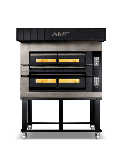 Moretti Forni - SerieX Double Deck Oven on Stand - COMP X100E/2/S