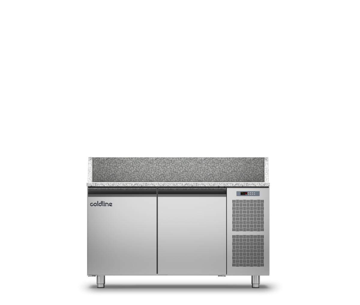 Coldline - 2 Door Pizza Preparation Counter with Granite worktop -2°+8°C - TZ13/1M