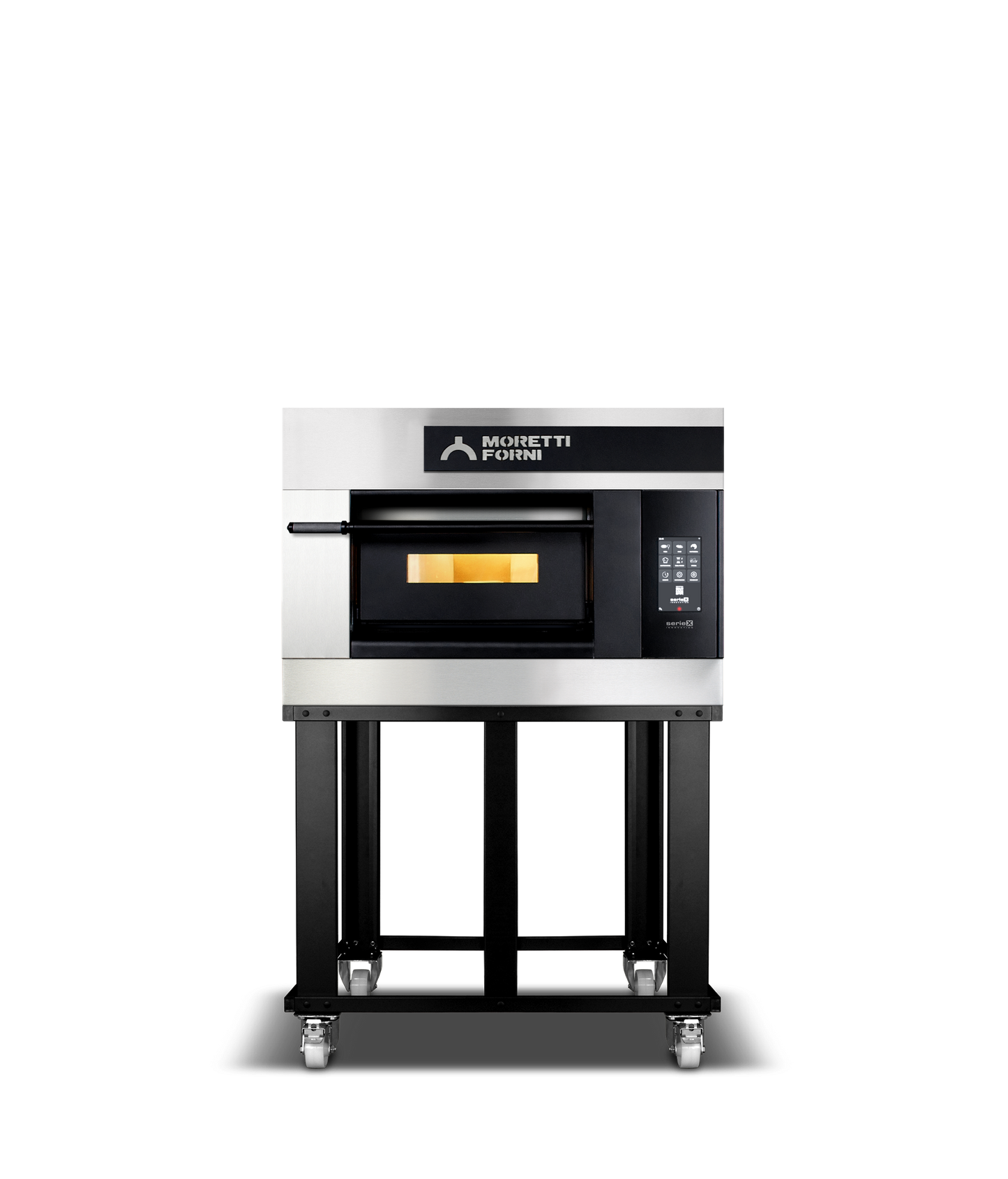 Moretti Forni - SerieX Single Deck Oven on Stand - COMP X50E/1/S