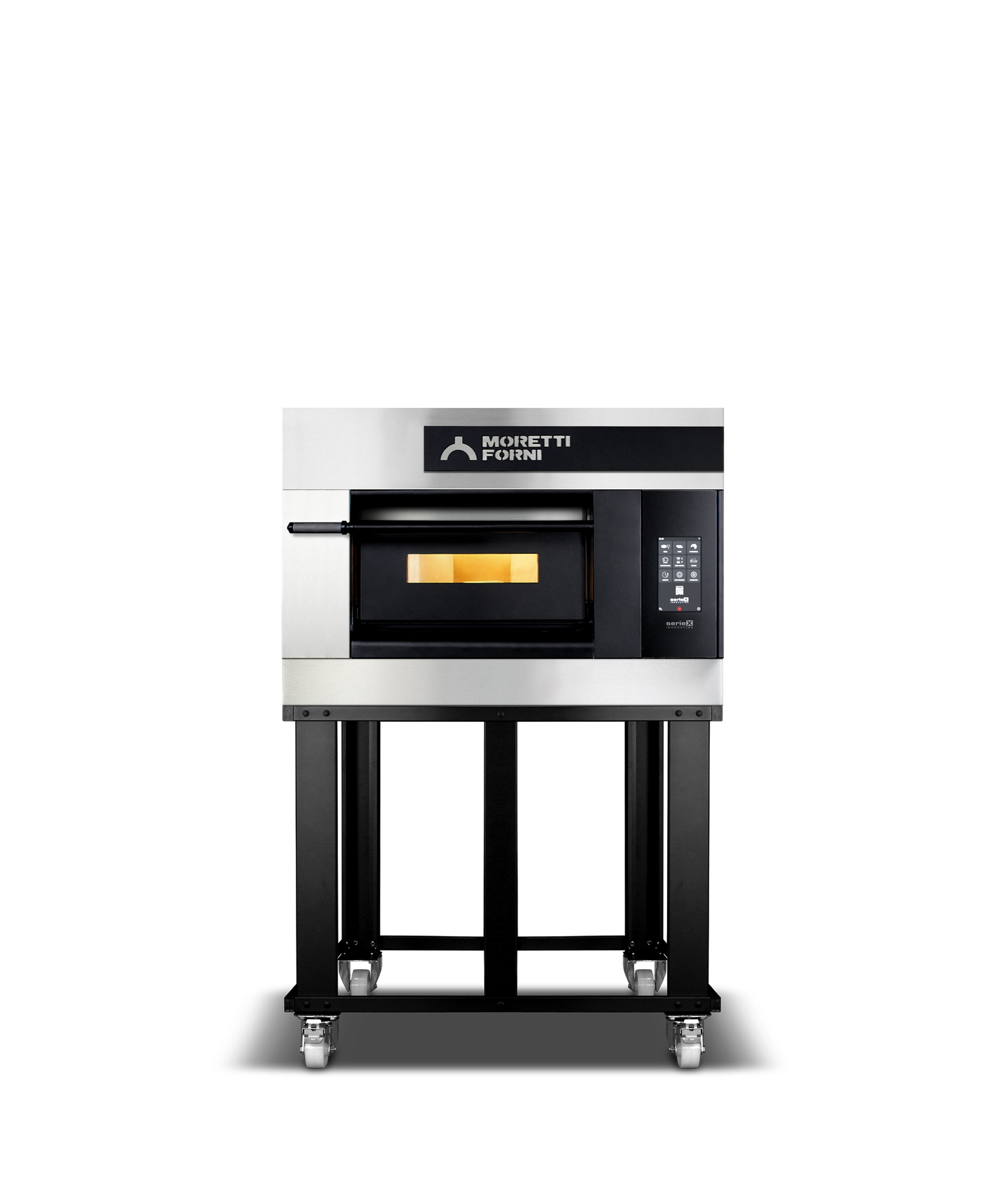 Moretti Forni - SerieX Single Deck Oven on Stand - COMP X50E/1/S