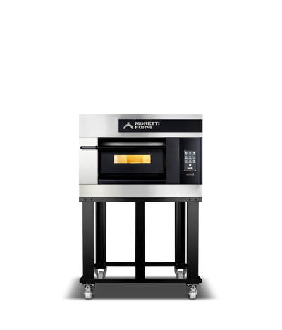 Moretti Forni - SerieX Single Deck Oven on Stand - COMP X50E/1/S