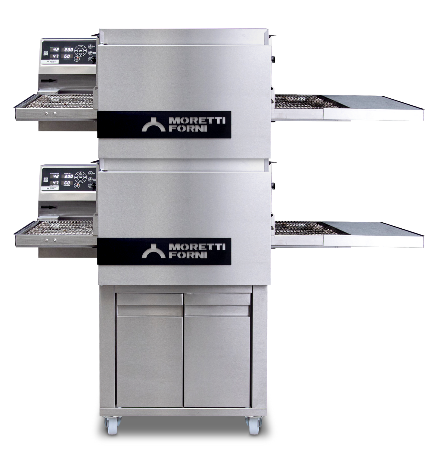 Moretti Forni - Double Chamber Gas Conveyor Oven w/support - T64G/2 SC