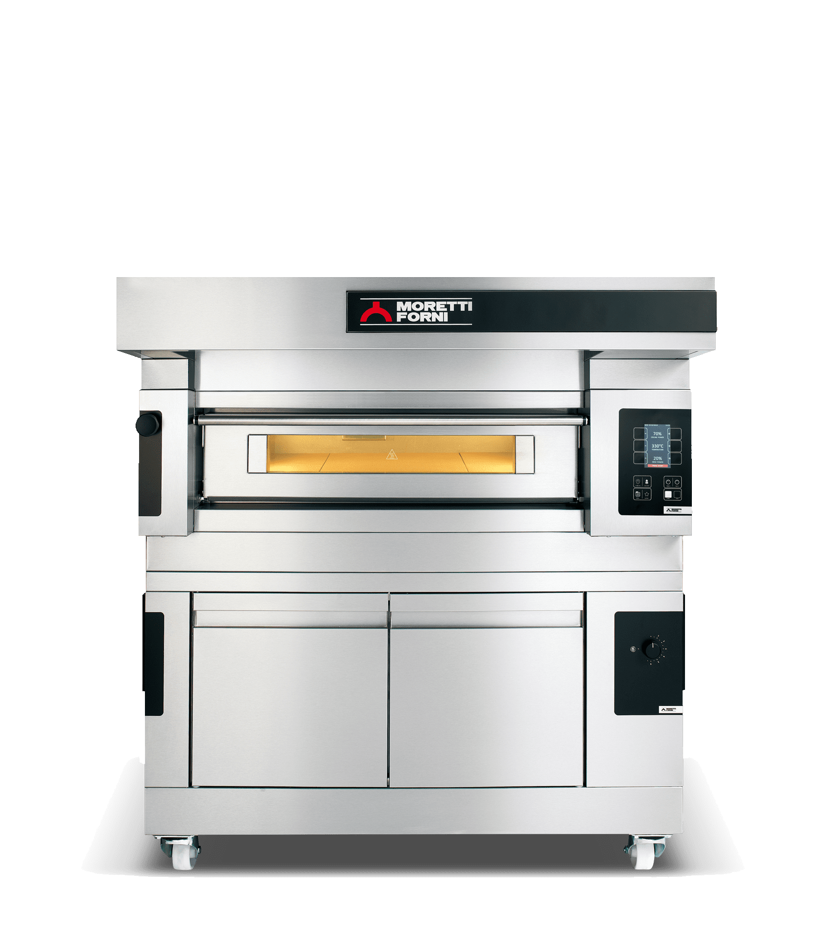 Moretti Forni - serieS Single Deck Bakery Oven on Prover - COMP S125E/1A/L