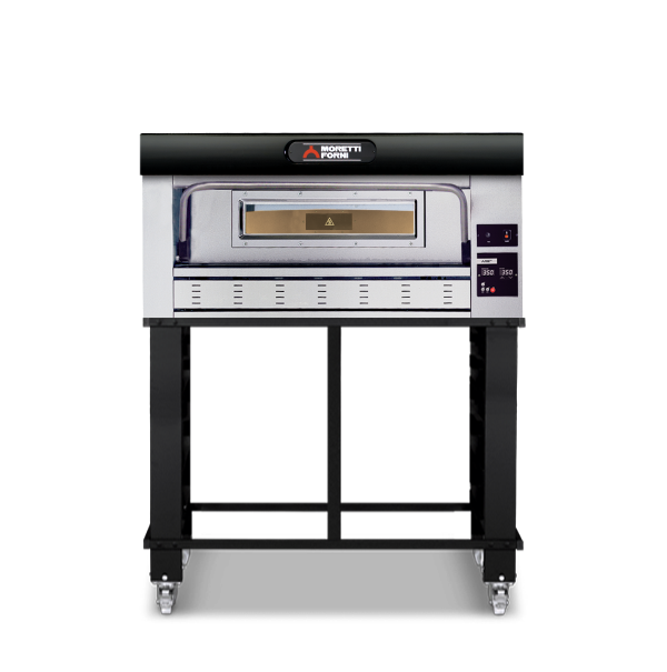 Moretti Forni - P110G Single Deck Oven on Stand - COMP P110G A/1/S