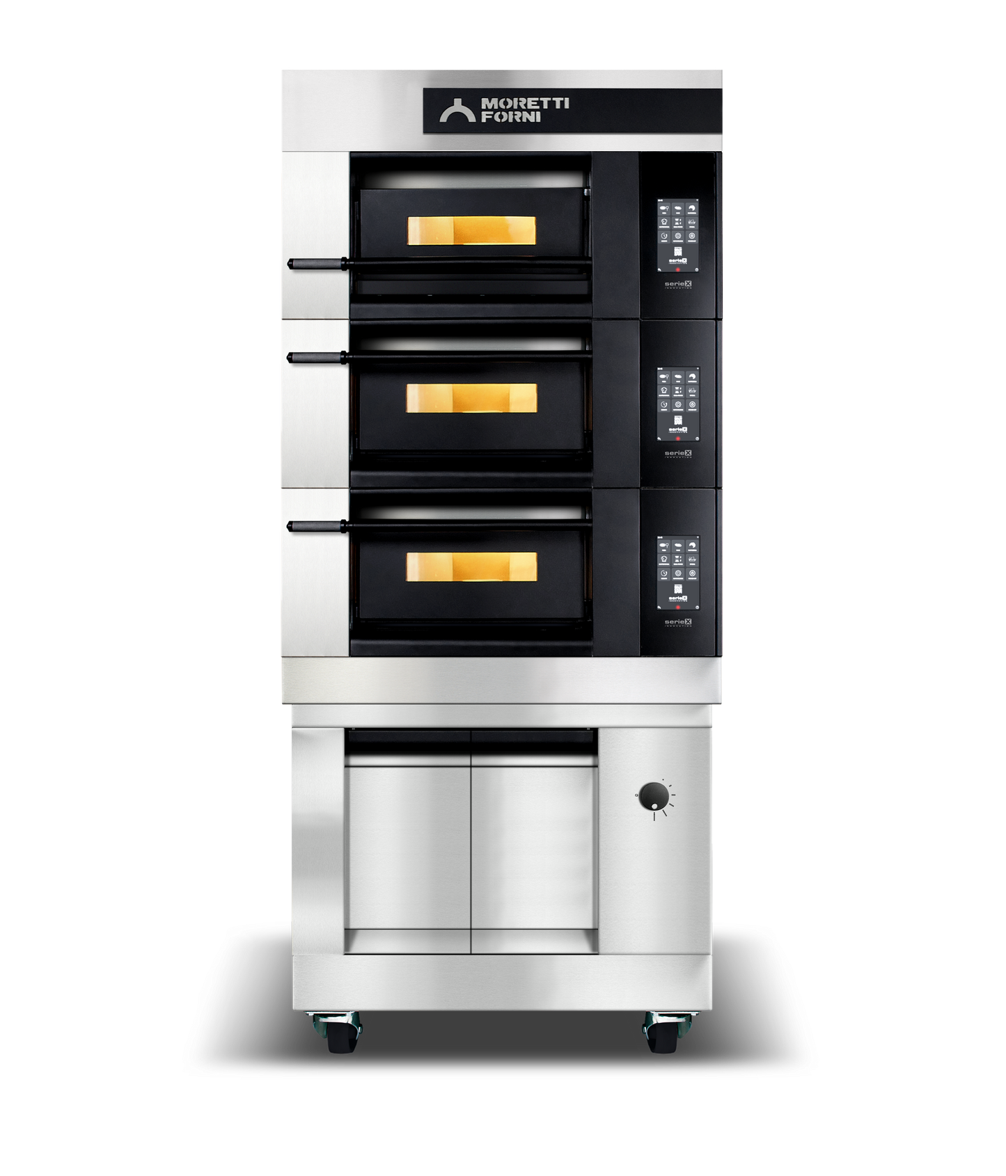 Moretti Forni - SerieX Triple Deck Oven on Prover - COMP X50E/3/L