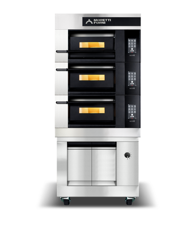 Moretti Forni - SerieX Triple Deck Oven on Prover - COMP X50E/3/L