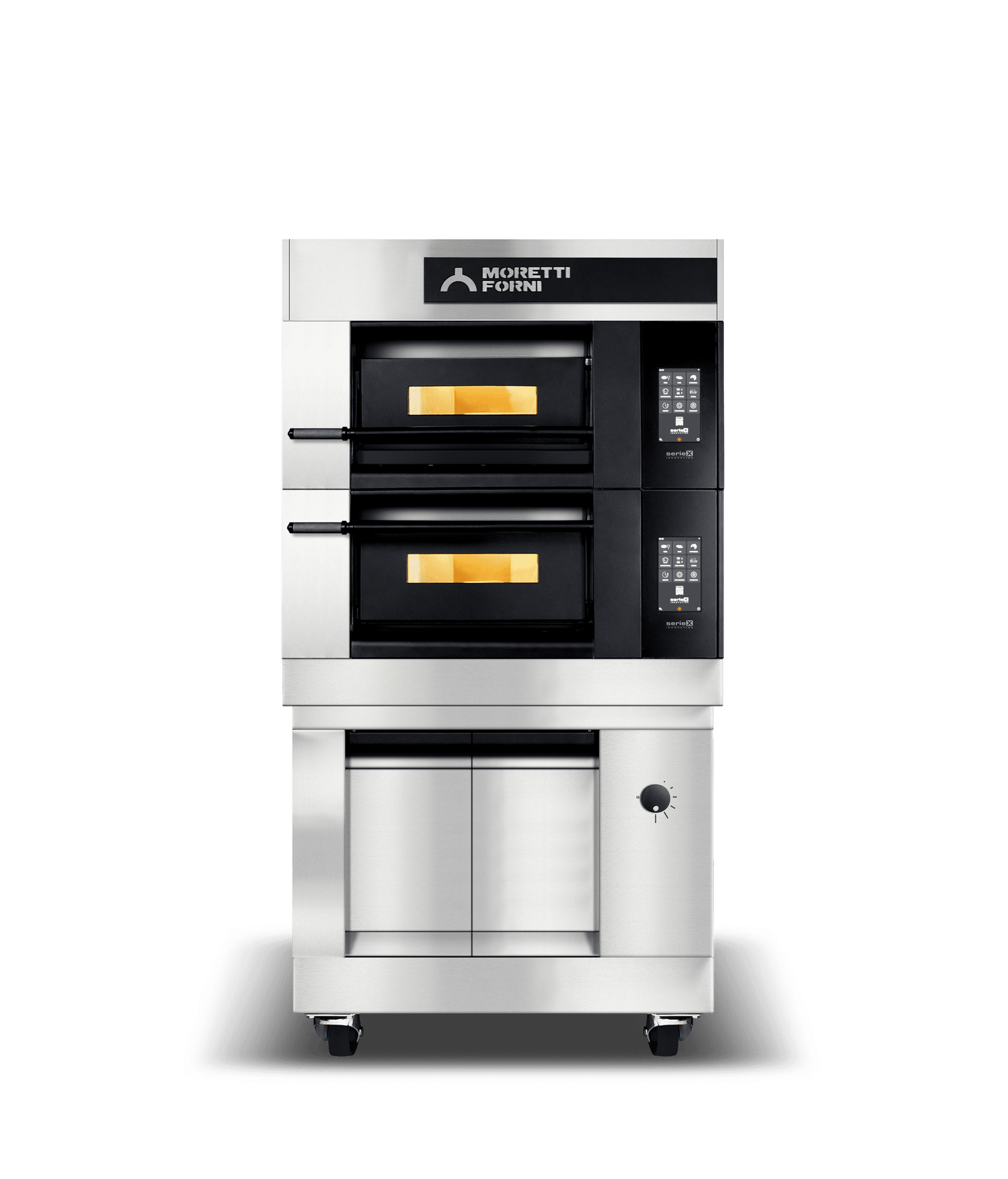 Moretti Forni - SerieX Double Deck Oven on Prover - COMP X50E/2/L
