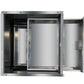 Stainless Steel Double Drawer 480x503x410 DR-02/A