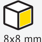 Dito Sama P4U Dicing Kit 8mm Aluminium Slicer & Grid DS650224
