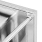 Modular System Double Centre Sink Bench with Pot Undershelf – DSB7-1500C/A