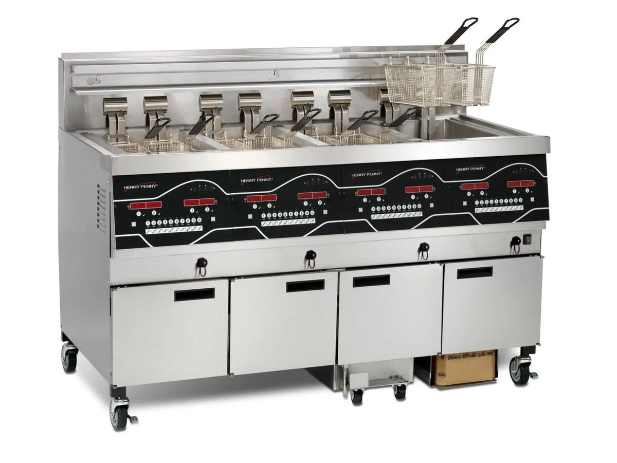 Henny Penny EEE144FFFF – Electric – Four Well Filter Fryer