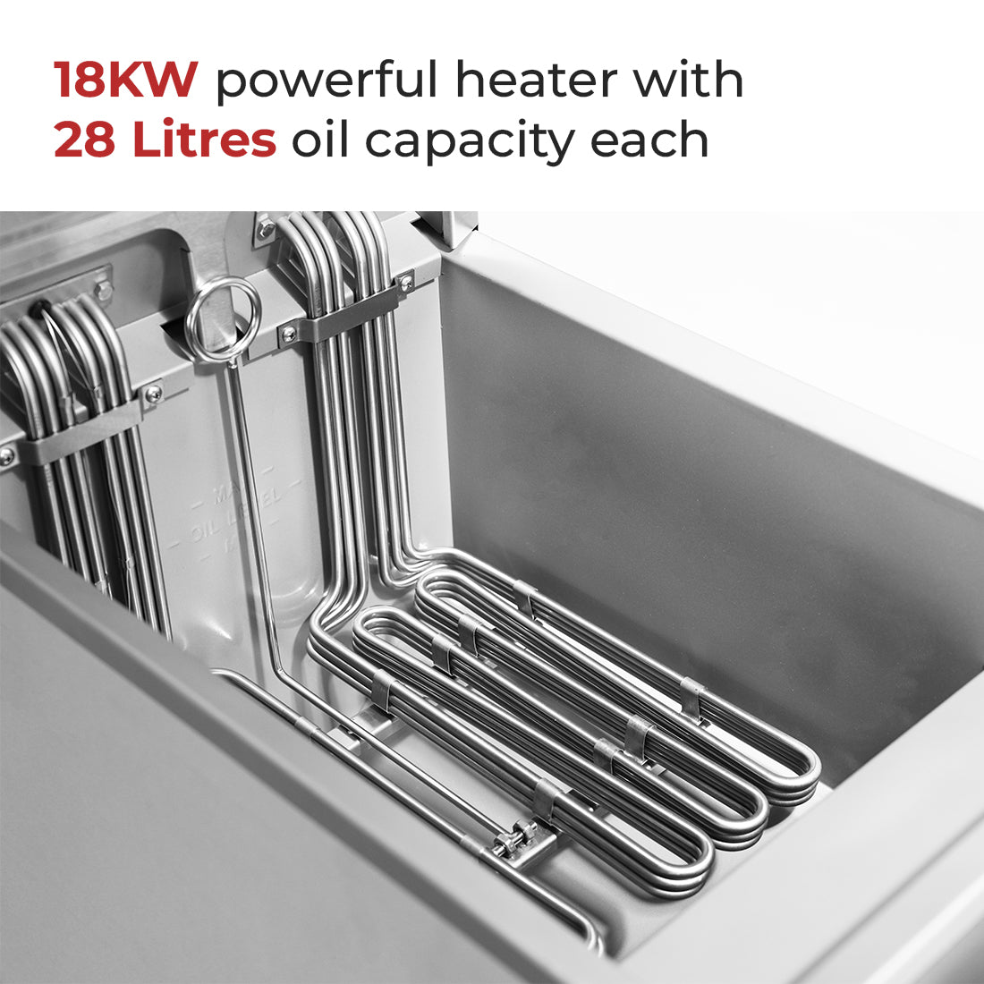 Frymax EF-28LE – 28L Oil Capacity Electric Fryer