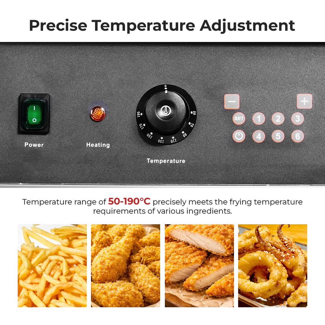 Frymax EF-28LE – 28L Oil Capacity Electric Fryer