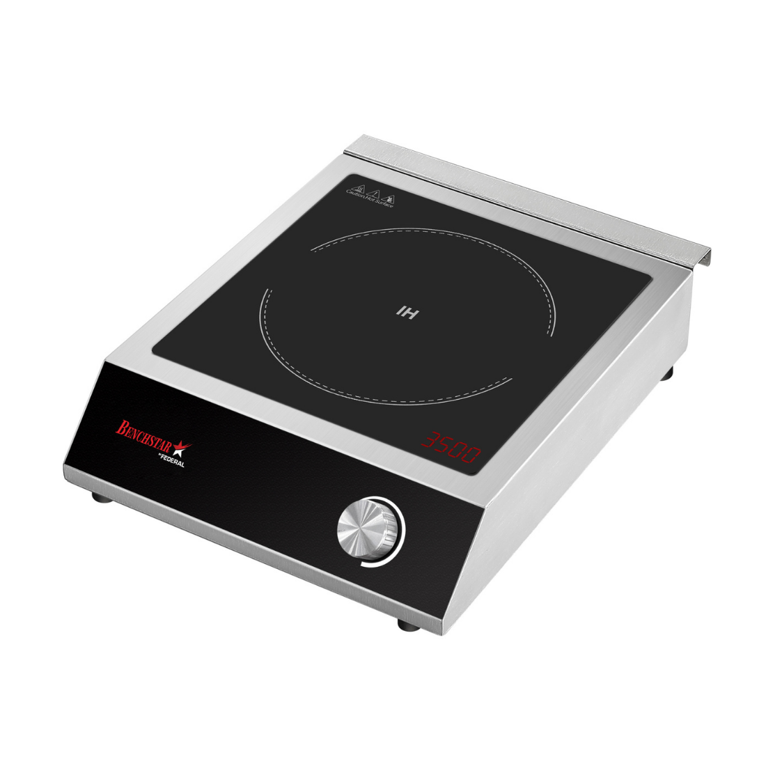 Benchstar EIC350M-1 – Commercial Heat-resistant Ceramic Glass Hob Induction Plate