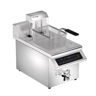 Benchstar Single Tank Auto Lifting Induction Fryer – IF3500S-AL