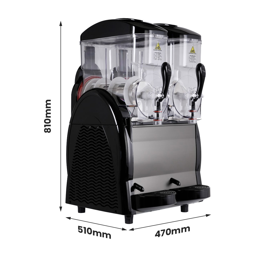 Benchstar Double 12 Litre Granita & Slushy Machine – FABIGANI-2S