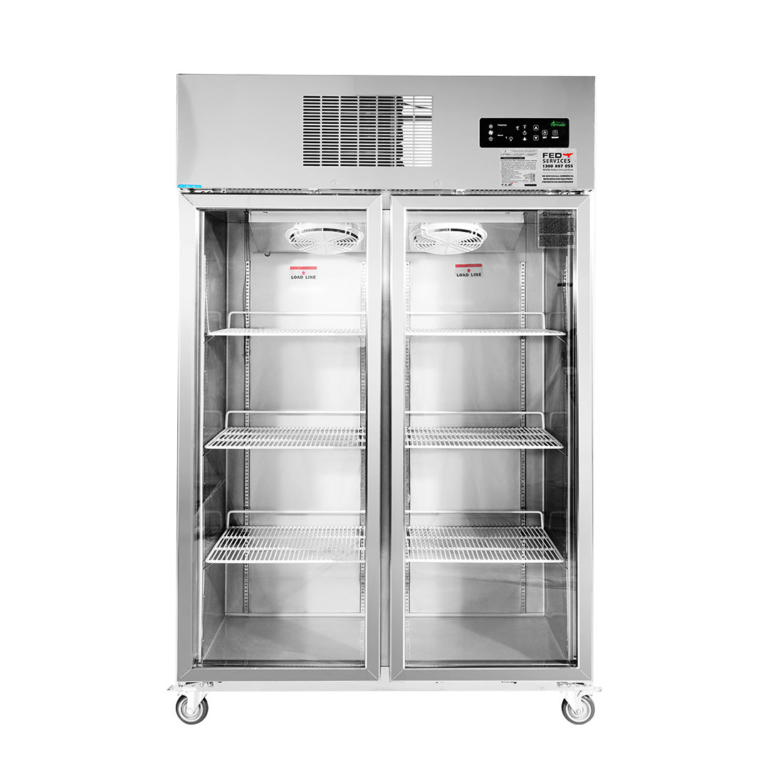 Thermaster Double Door Upright Display Fridge – SUCG1000