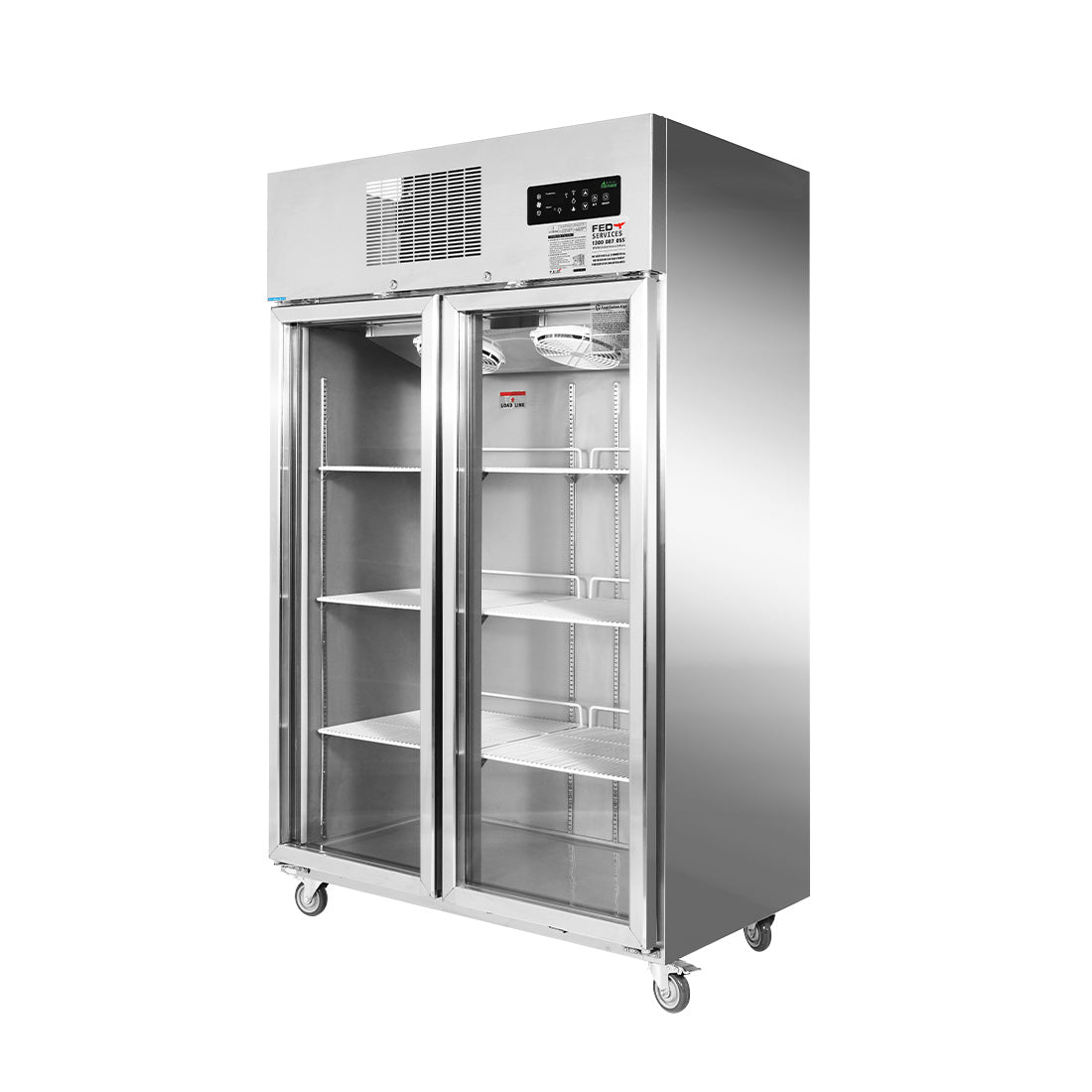 Thermaster Double Door Upright Display Fridge – SUCG1000
