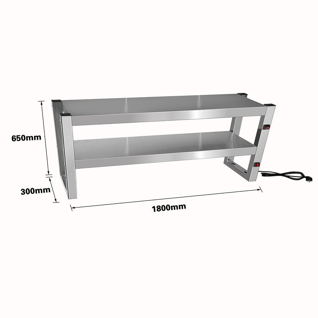 Benchstar Commercial Food Warmer with 10 Lamps  FW10L-182