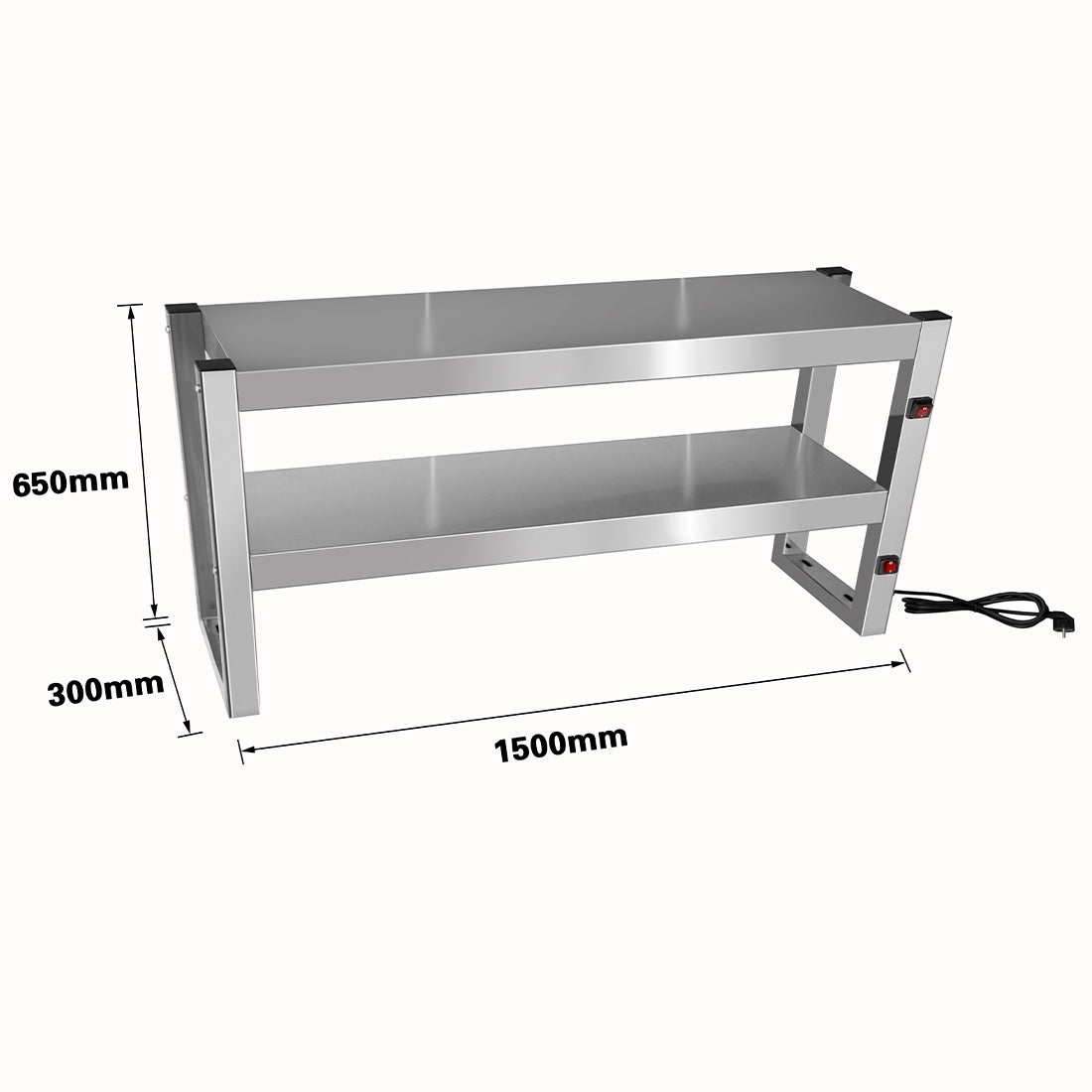 Benchstar Commercial Food Warmer with 8 Lamps  FW8L-152