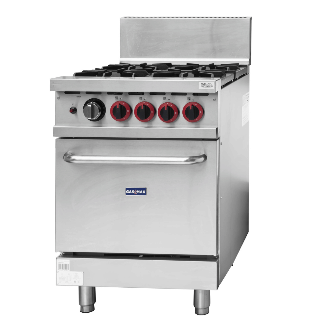 Gasmax 4 Burner With Oven Flame Failure – GBS4TSLPG