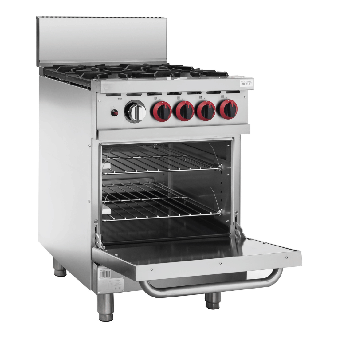 Gasmax 4 Burner With Oven Flame Failure – GBS4TSLPG