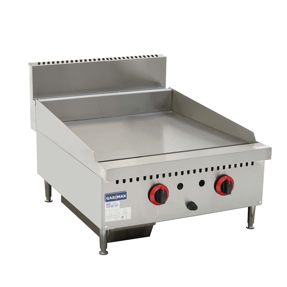 Gasmax Two burner NG Griddle Top – GG-24