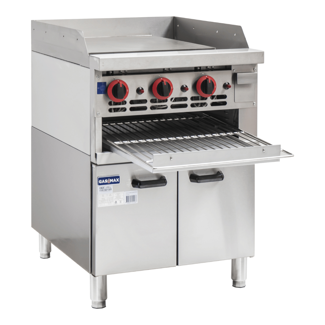 Gasmax Gas Griddle and Gas Toaster with Cabinet – GGS-24