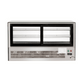 Counter top square 2 Shelves Glass cold food display – GN-1200RT