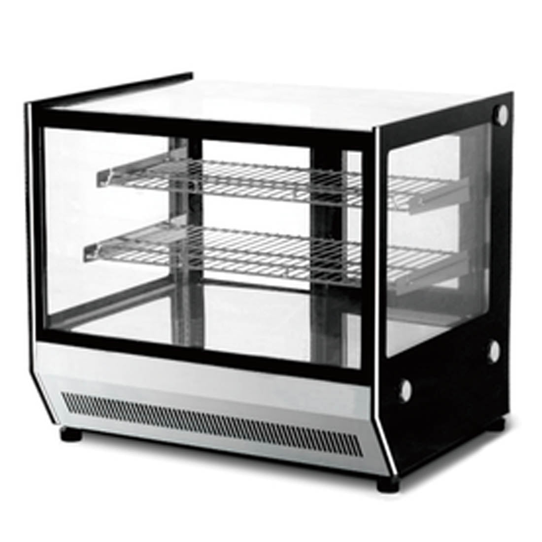 Bonvue Counter Top Square Glass Hot Food Display – GN-660HRT