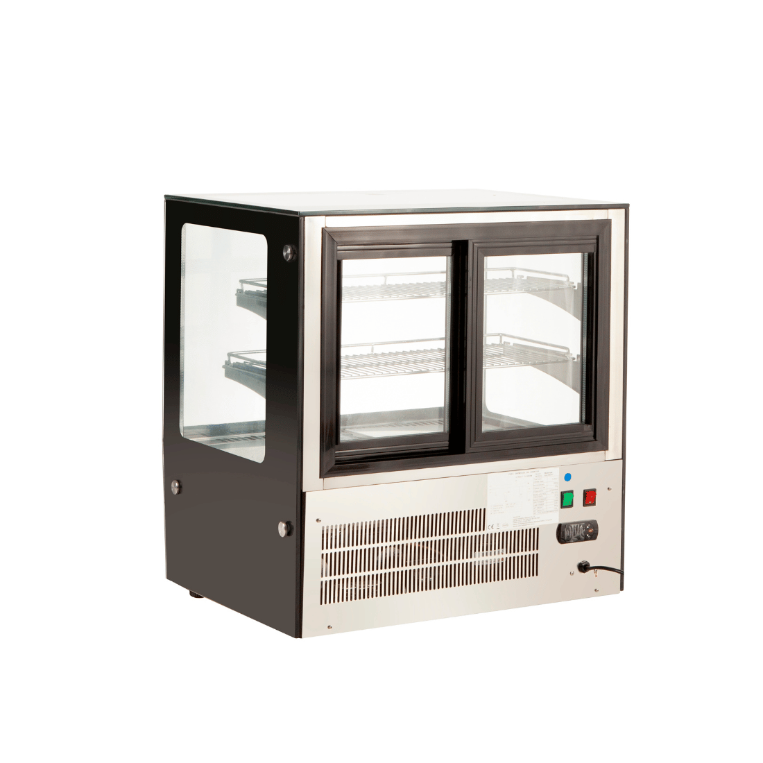Bonvue counter top square glass cold food display – GN-660RT
