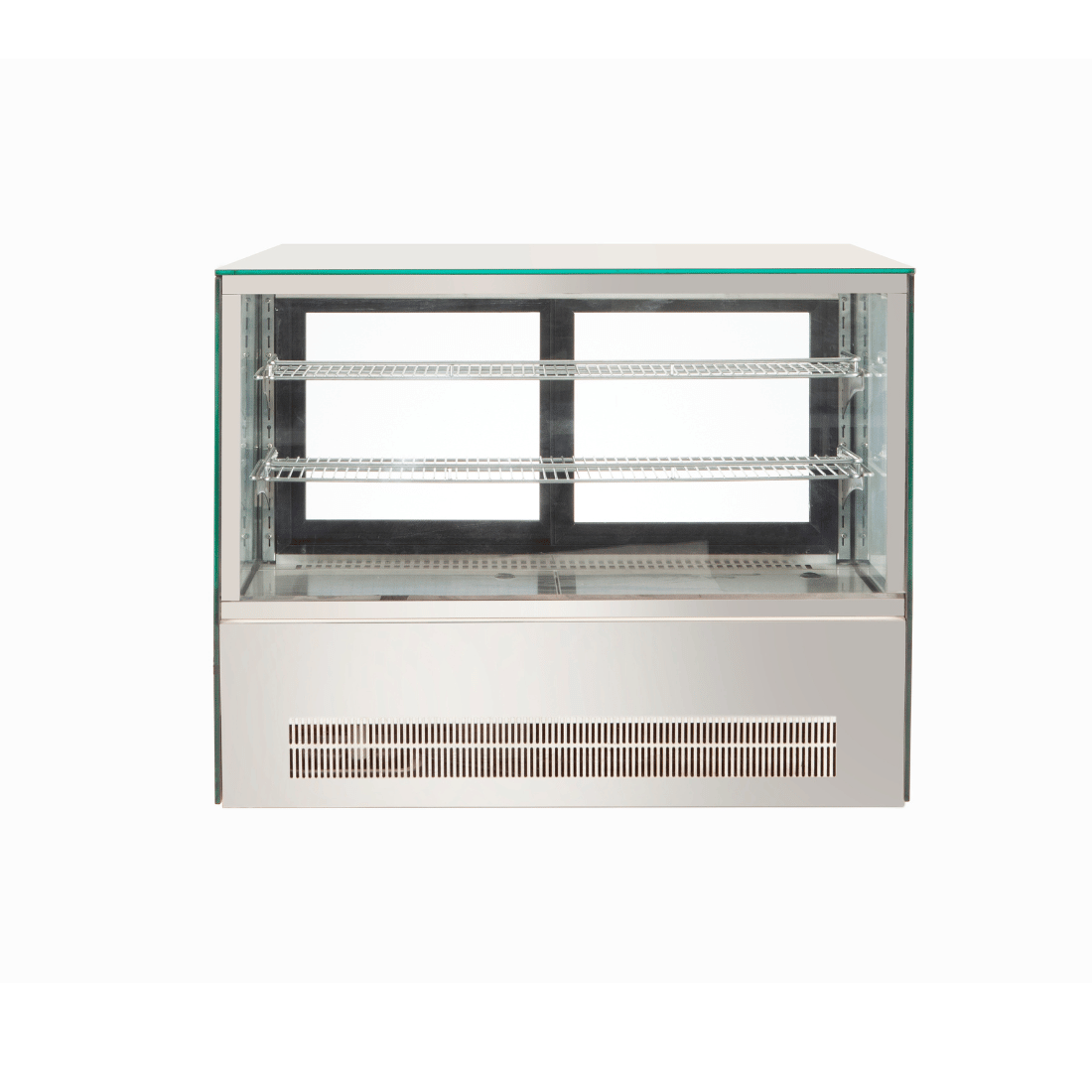 Bonvue Counter top square glass cold food display – GN-900RT