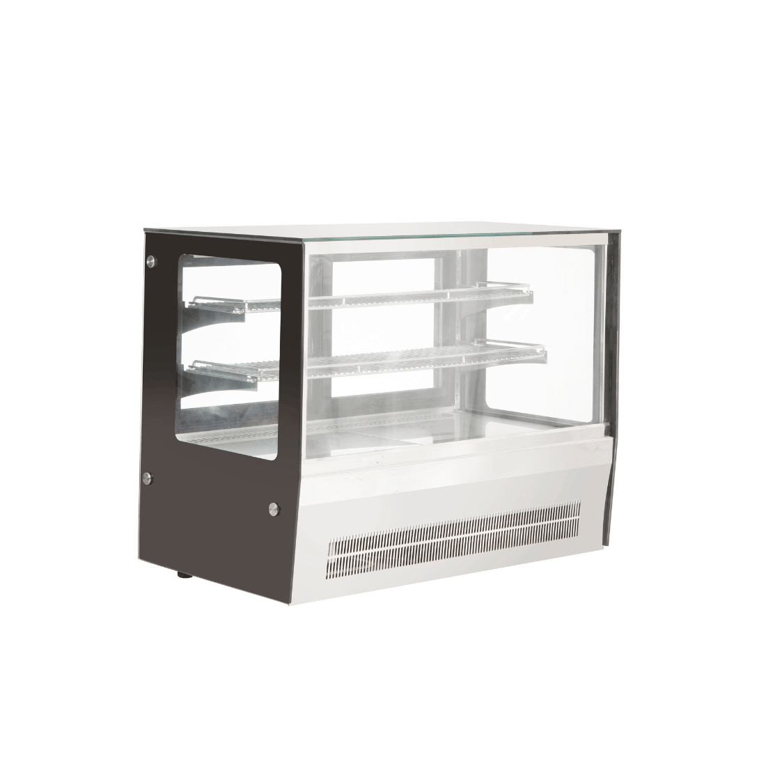 Bonvue Counter top square glass cold food display – GN-900RT