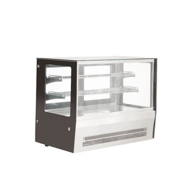 Bonvue Counter top square glass cold food display – GN-900RT