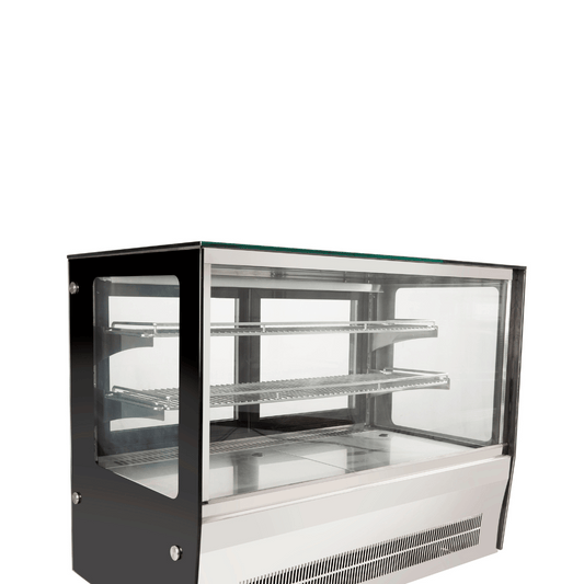 Bonvue Counter top square glass cold food display – GN-900RT