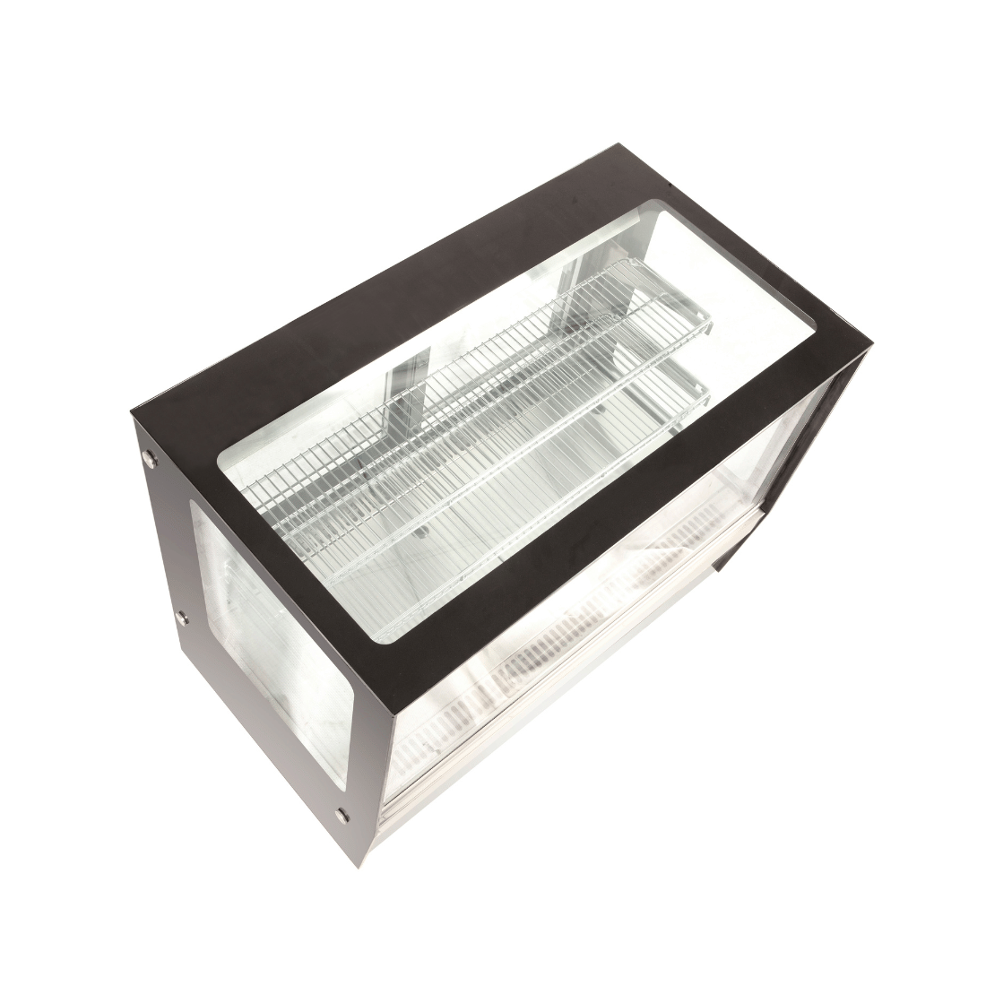 Bonvue Counter top square glass cold food display – GN-900RT