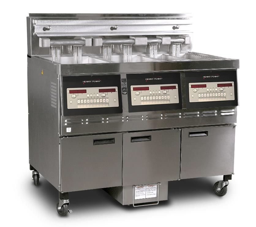 Henny Penny EEE143FFF – Electric – Three Well Filter Fryer