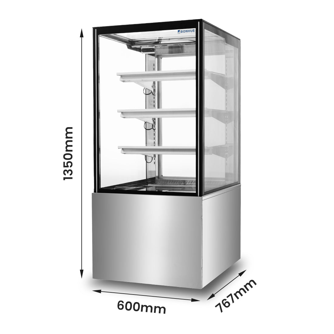 Bonvue Heated Display Cabinet – H-SF820V