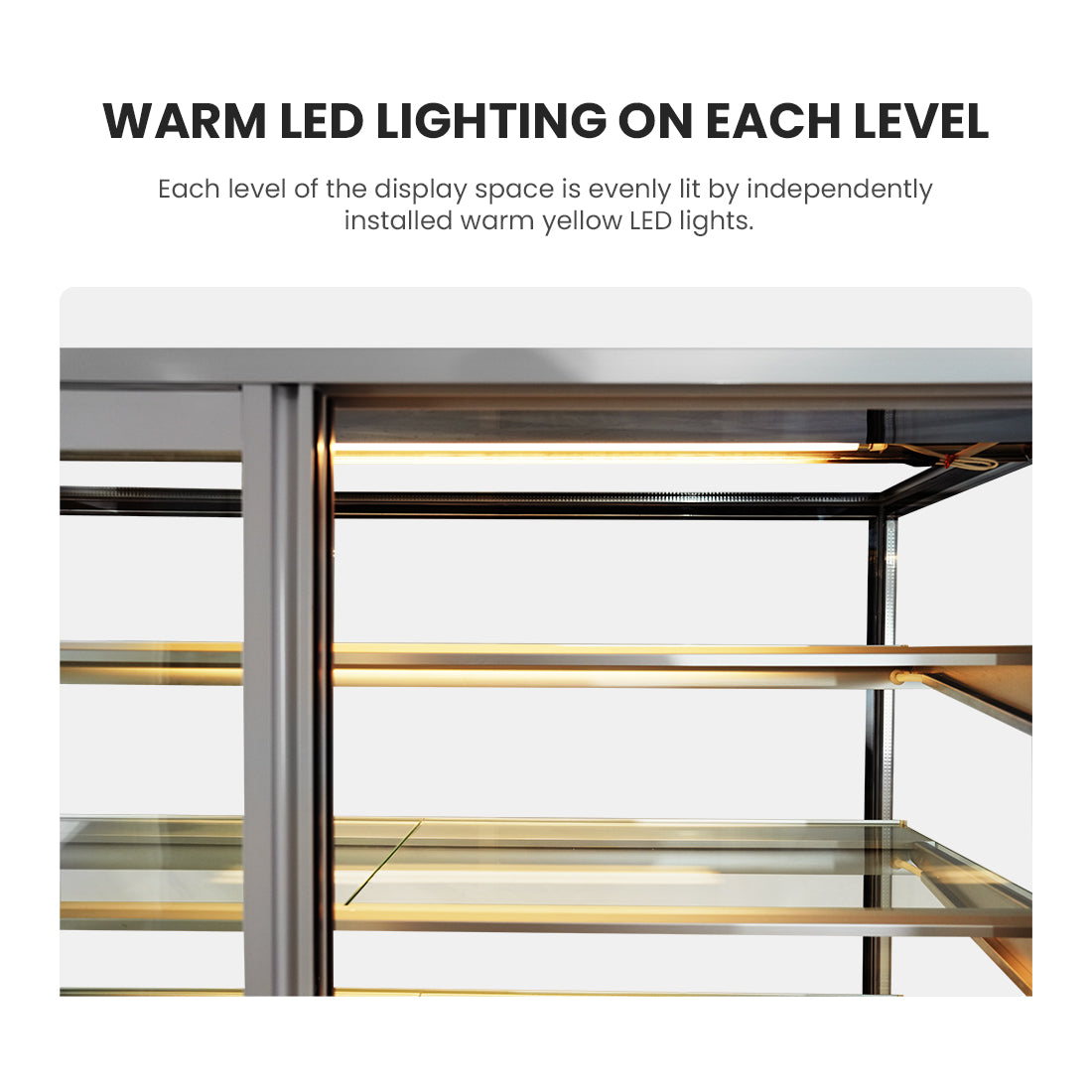 Bonvue Heated Display Cabinet – H-SF830V