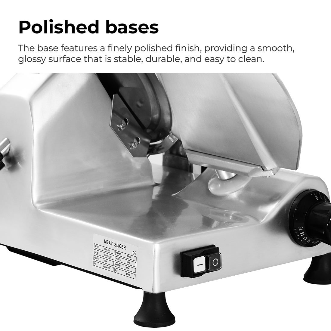 Yasaki JACKS Professional Deli Slicer – HBS-300