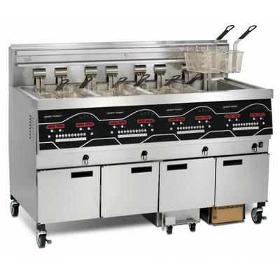Henny Penny EEG244FFFF – Gas – Four Well Filter Fryer