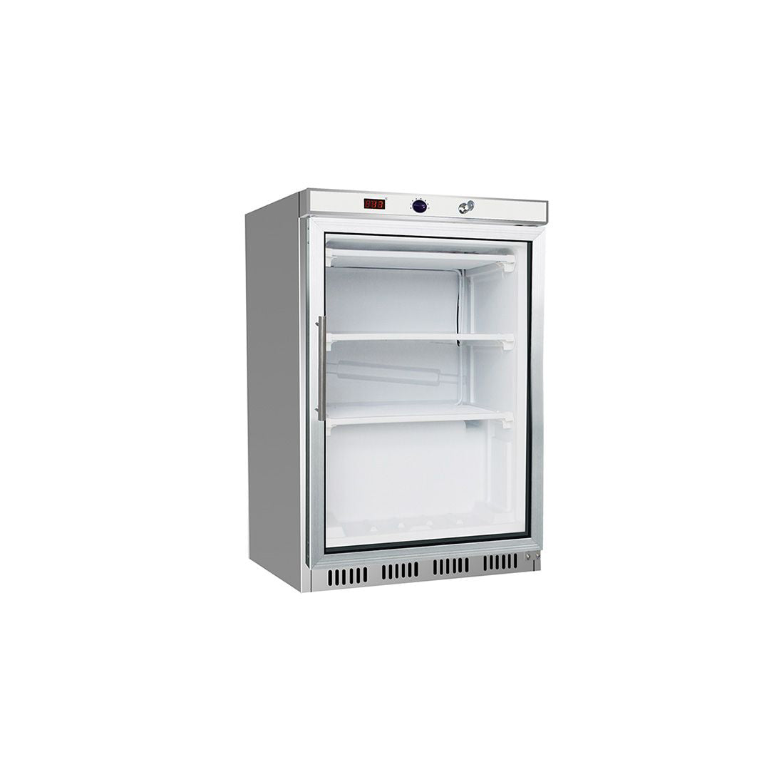 Thermaster Display Freezer with Glass Door – HF200G S/S
