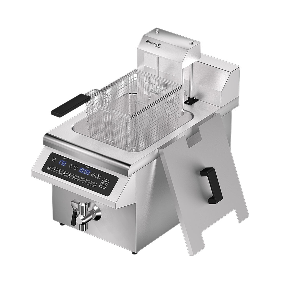 Benchstar Single Tank Auto Lifting Induction Fryer – IF3500S-AL