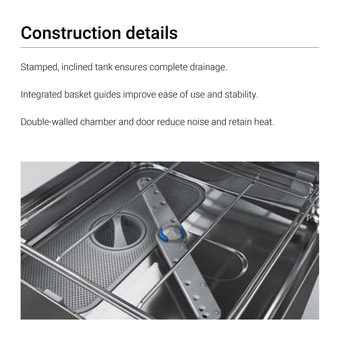 Fagor iNova Concept Front Loading Dishwasher – WUC-502TBD