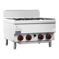 Gasmax Benchtop Natural Gas 4 Burner Cooktop w/ Splashback – JUS-TR-4B