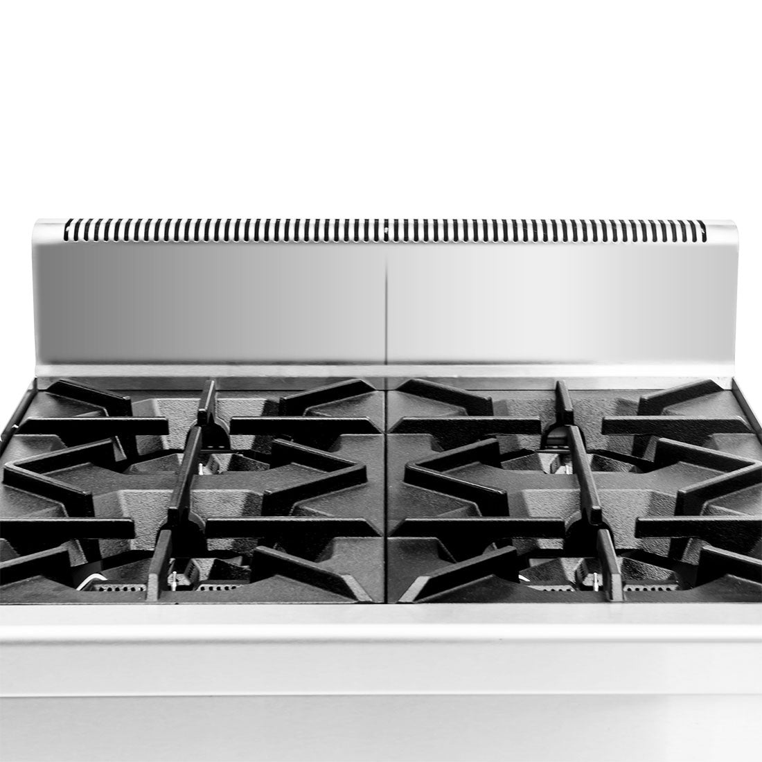 Gasmax Benchtop Natural Gas 4 Burner Cooktop w/ Splashback – JUS-TR-4B