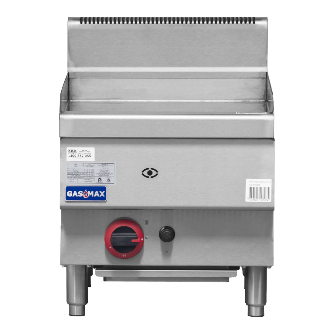 GASMAX Benchtop Single Burner Griddle – JUS-TRG40E